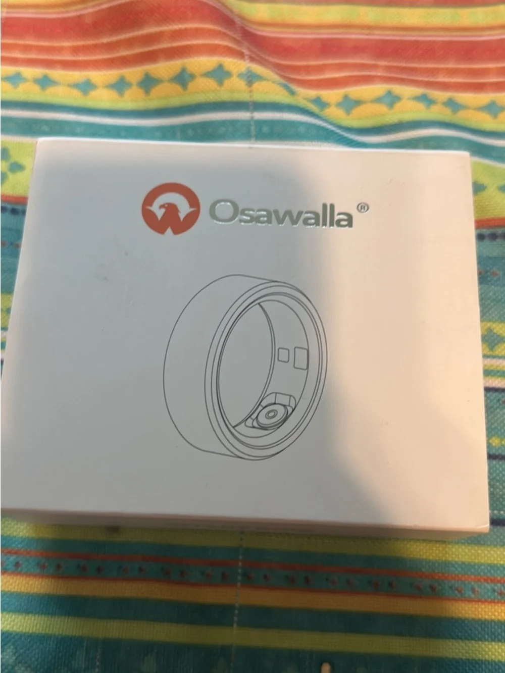 White Smart Wearable Ring - Activity & Notification